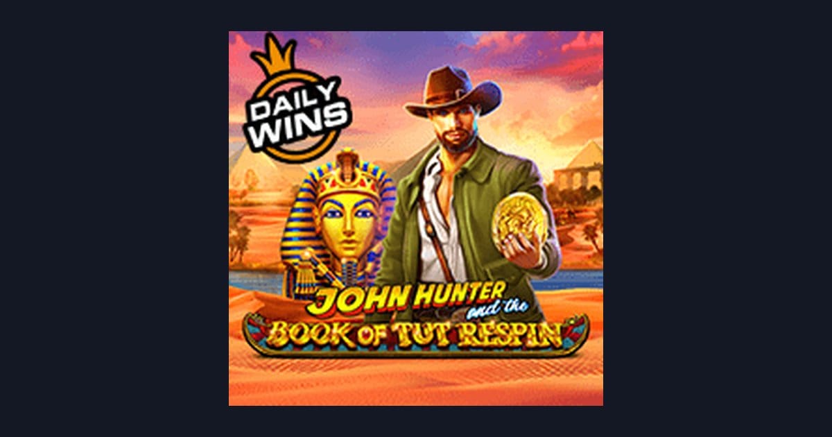 Raih Bonus New Member dengan John Hunter and the Book of Tut Respin di Slot Modal Receh